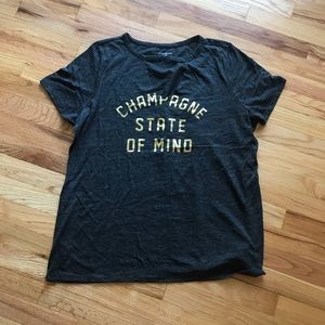 Plus Champagne Graphic Tee